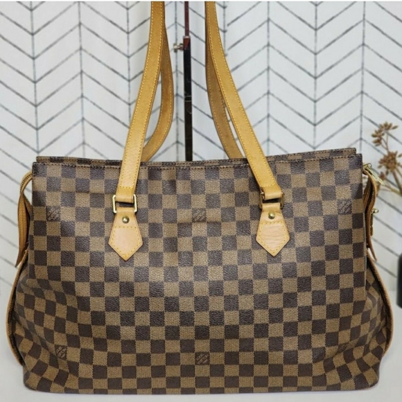 Louis Vuitton Handbags - Louis Vuitton Damier Ebene Colombine Tote - Limited Edition